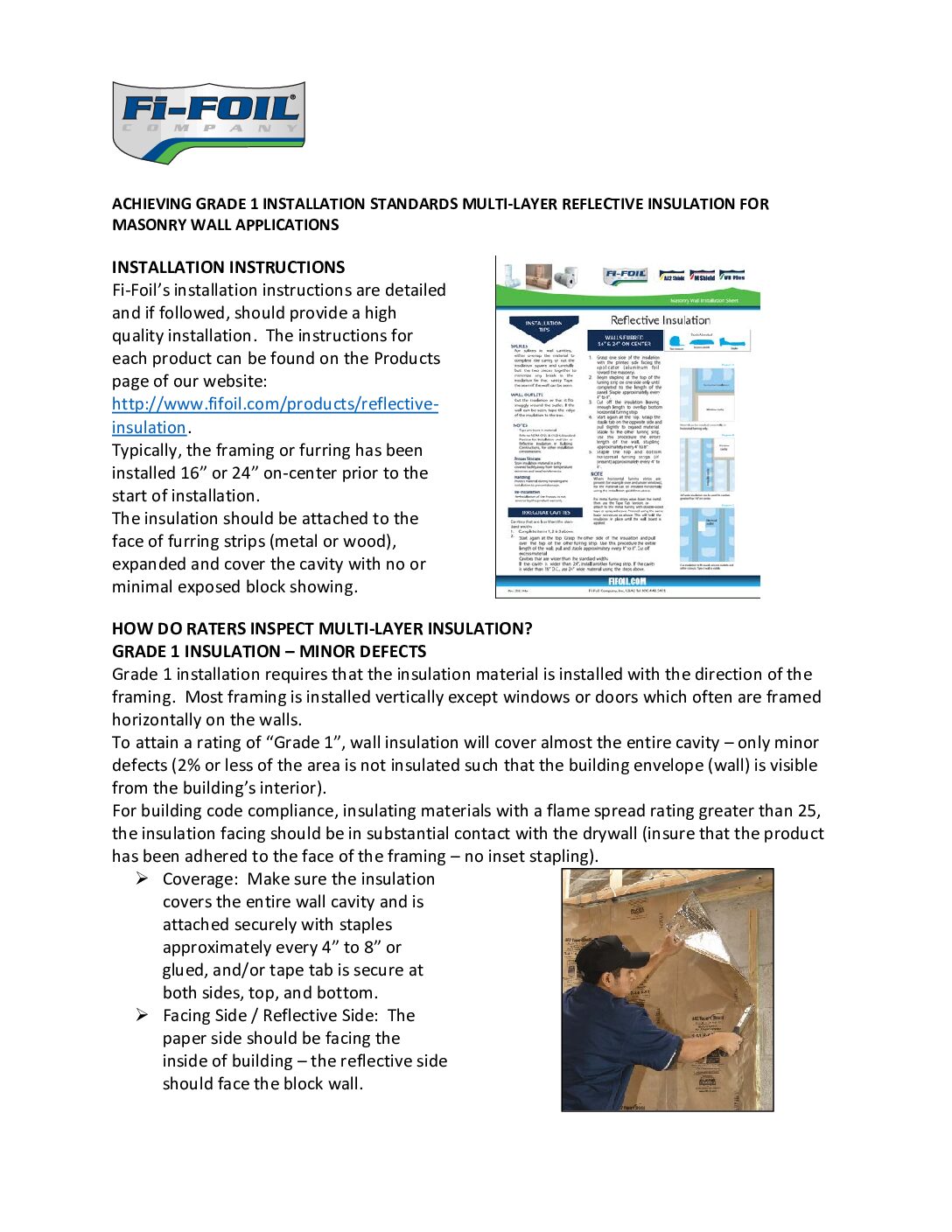 16. Installation-Guidelines-and-Standards (Grade 1) M-Shield® Grade 1 Installation Sheet