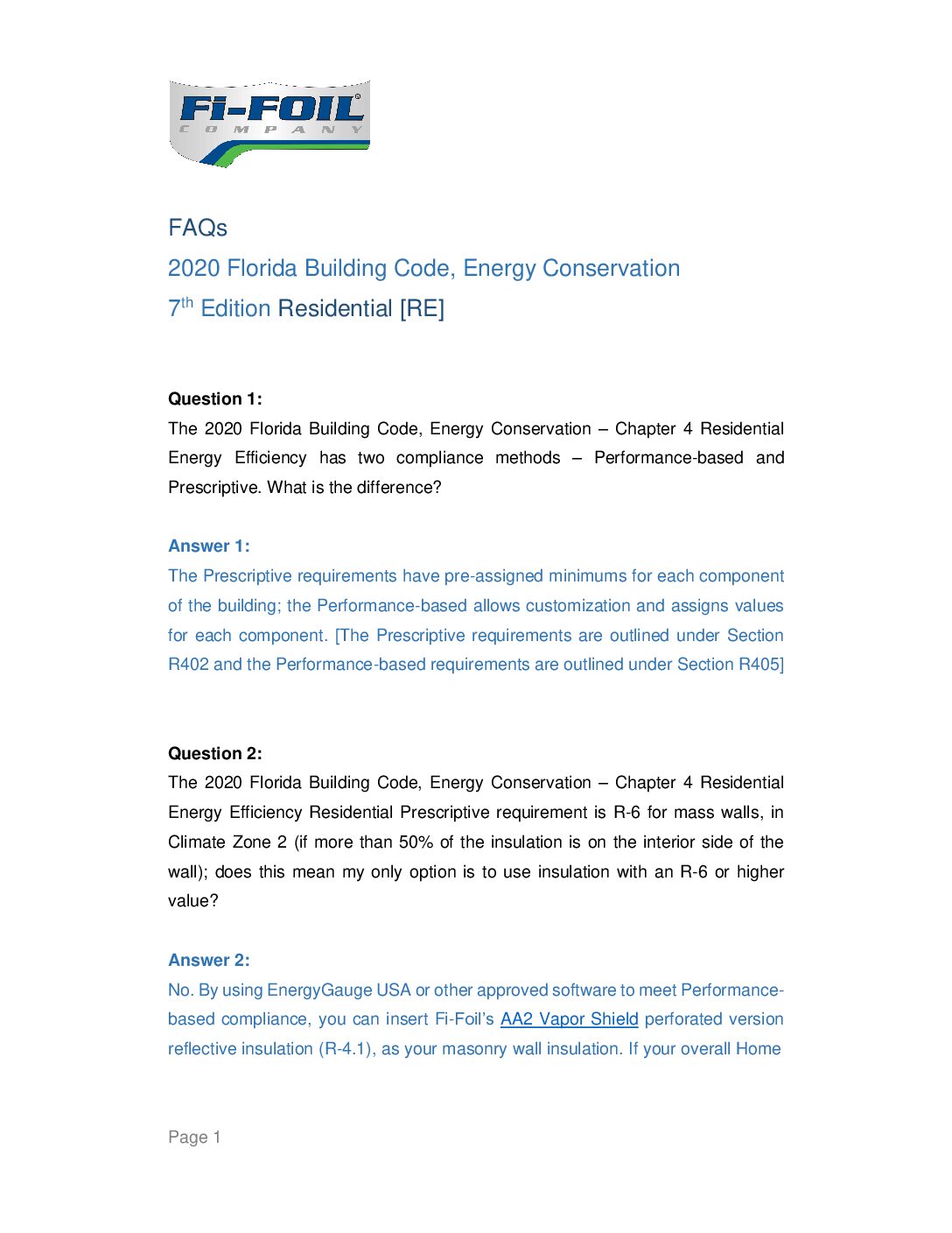 2020 FAQ Florida Building Code_Residential_final_3.4.21 Florida Residential Building Code 2020 – FAQs