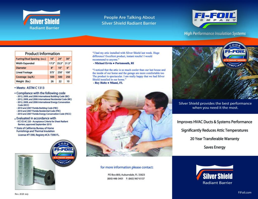 Silver Shield™ Tri-Fold