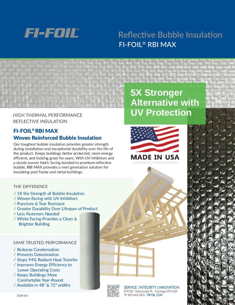 RBI MAX Woven Sell Sheet