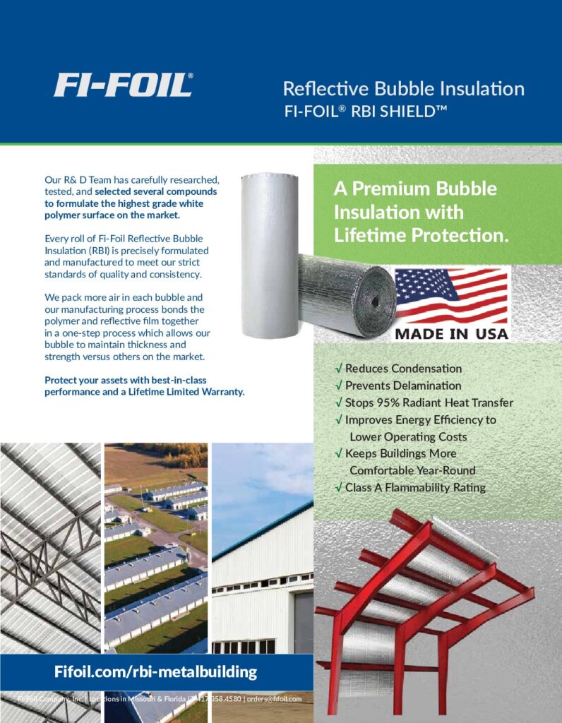 RBI Shield™ Sell Sheet – Metal Building