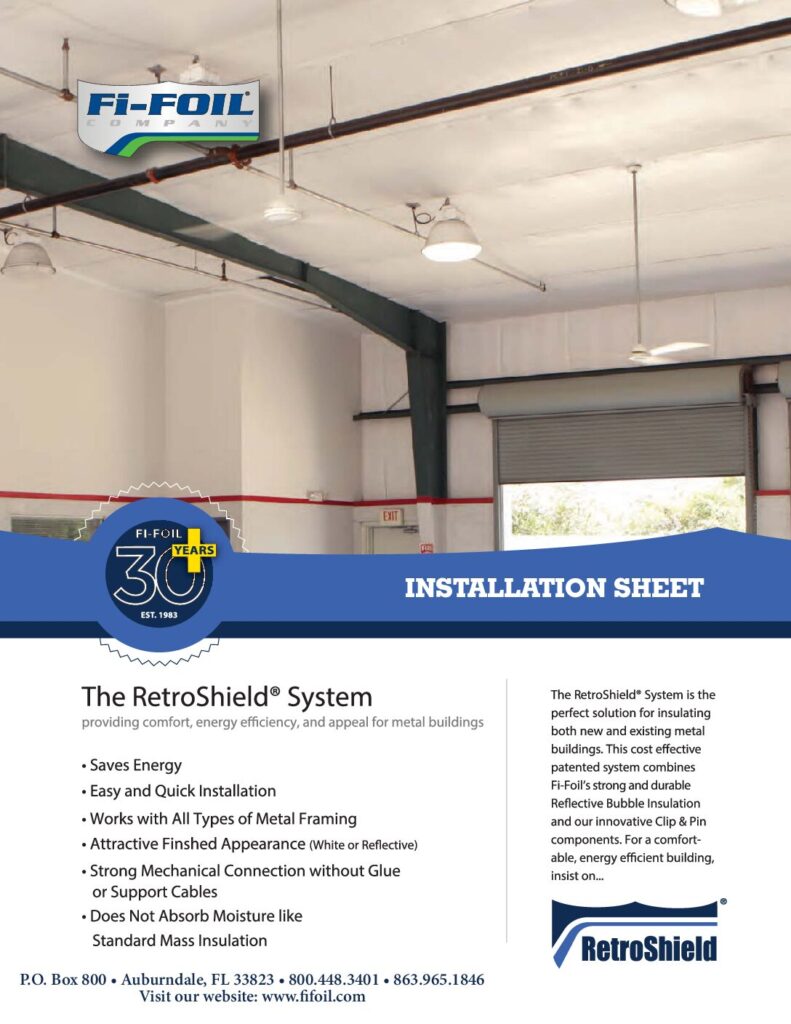 RetroShield® Installation Sheet