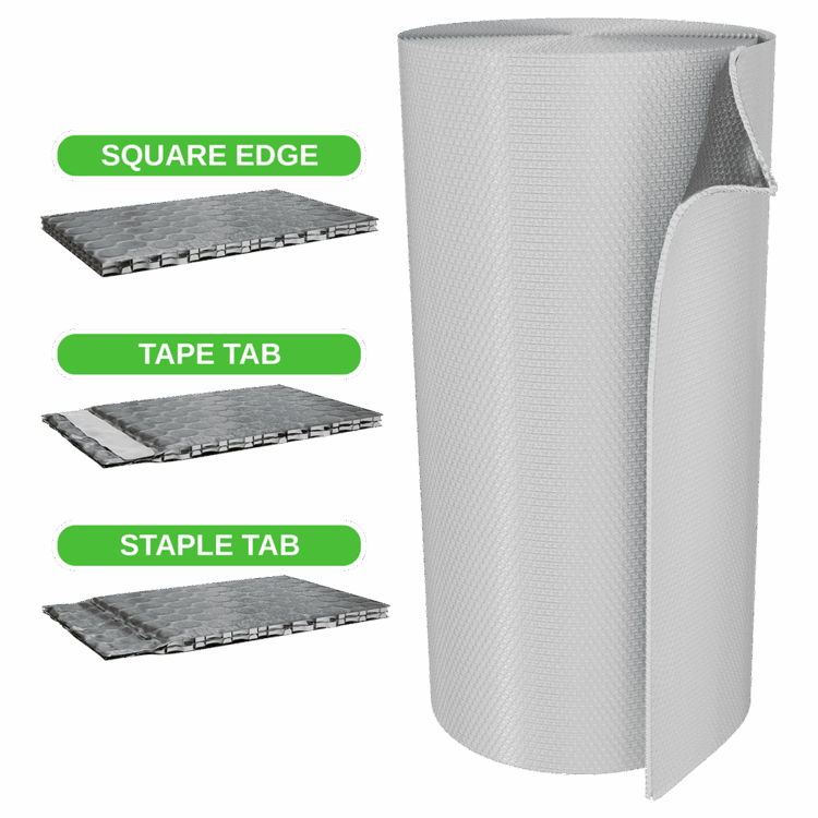 metal building insulation edge types infographic