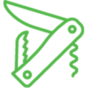 pocket knife icon