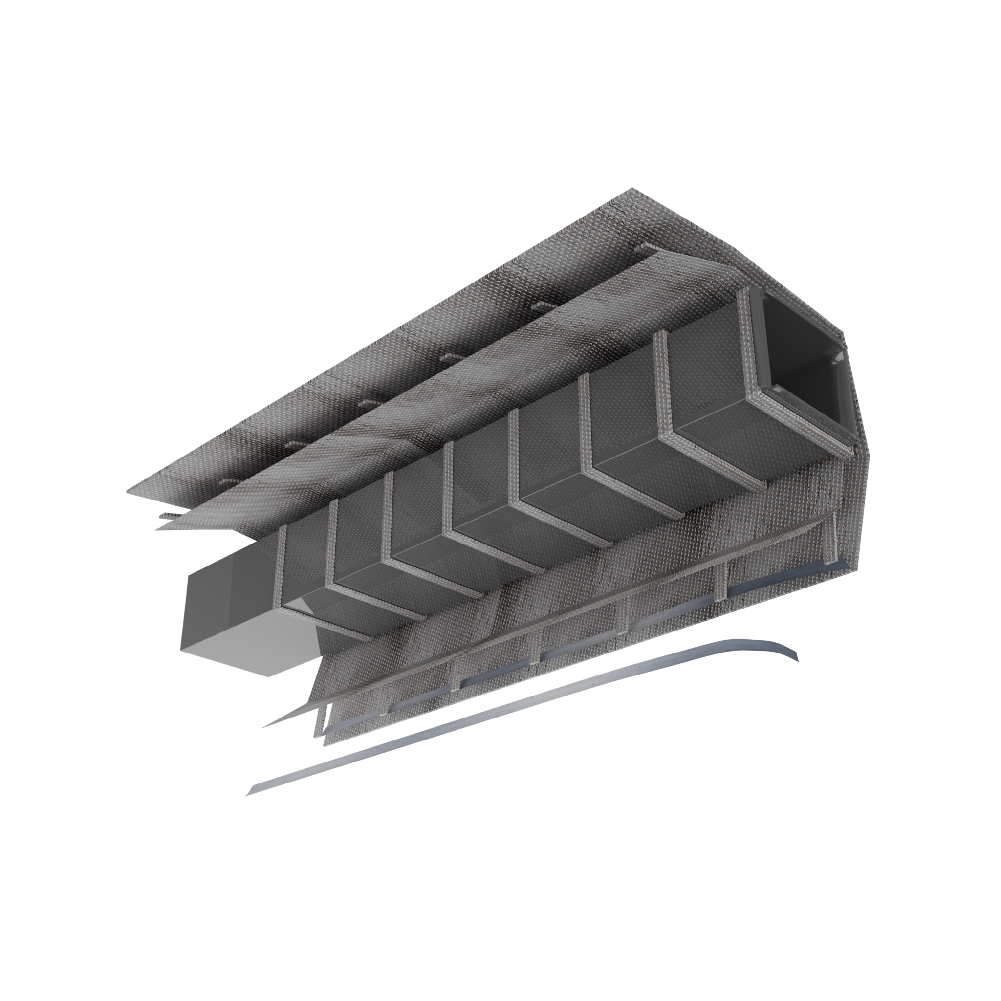 R-8 HVAC Duct Wrap Exploded