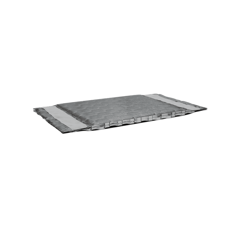 Double Tape Tab fi-foil hvac reflective insulation square edge type