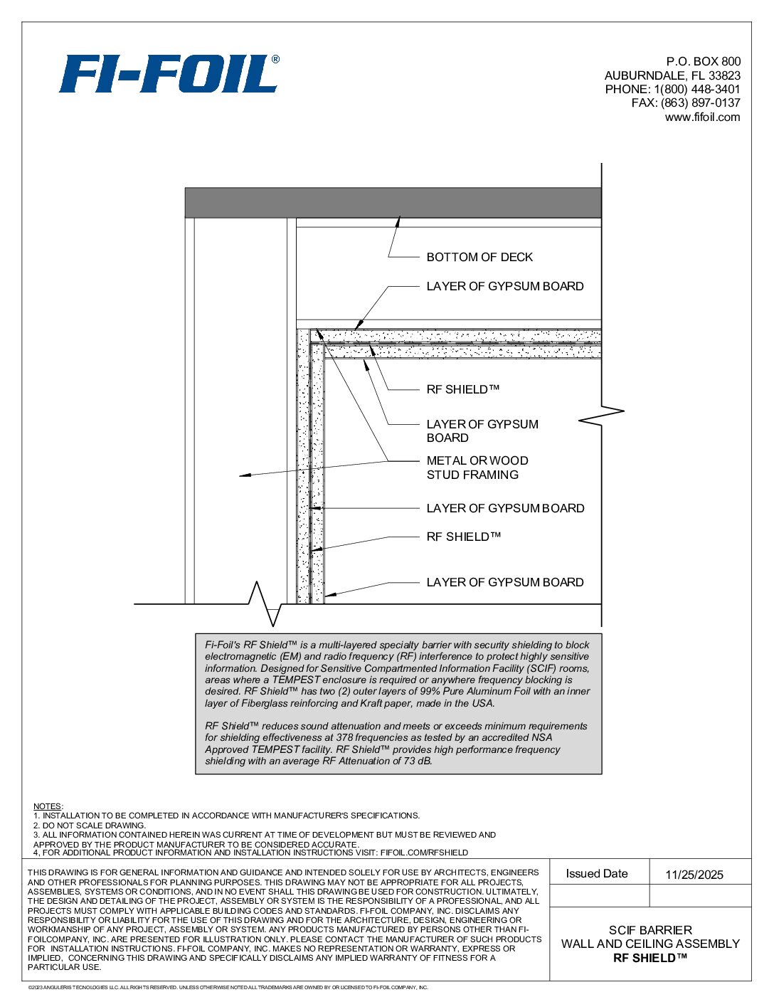 RF Shield™ for SCIF Barrier [PDF]